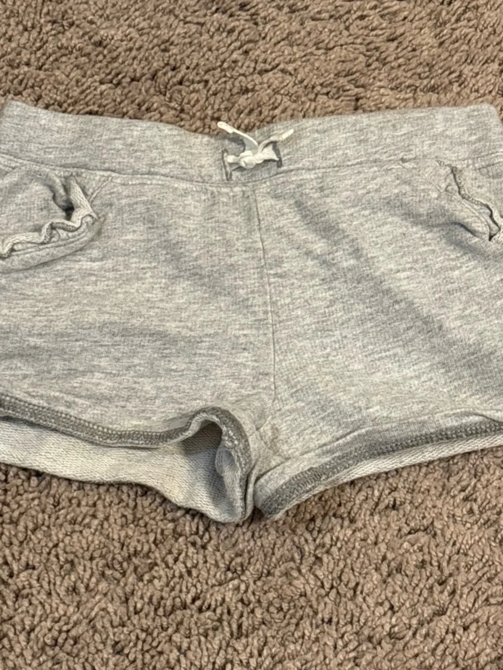 Justice White Girls' Bike Shorts